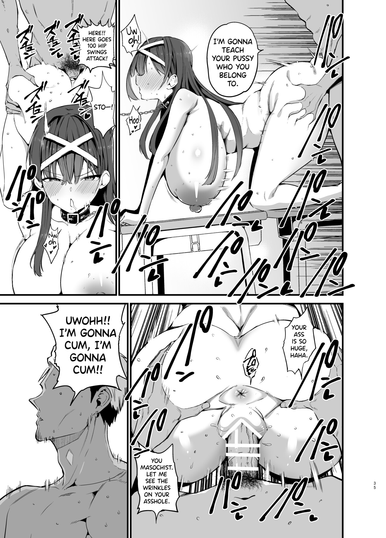 Hentai Manga Comic-The Fall of the Morals Committee President-Read-34